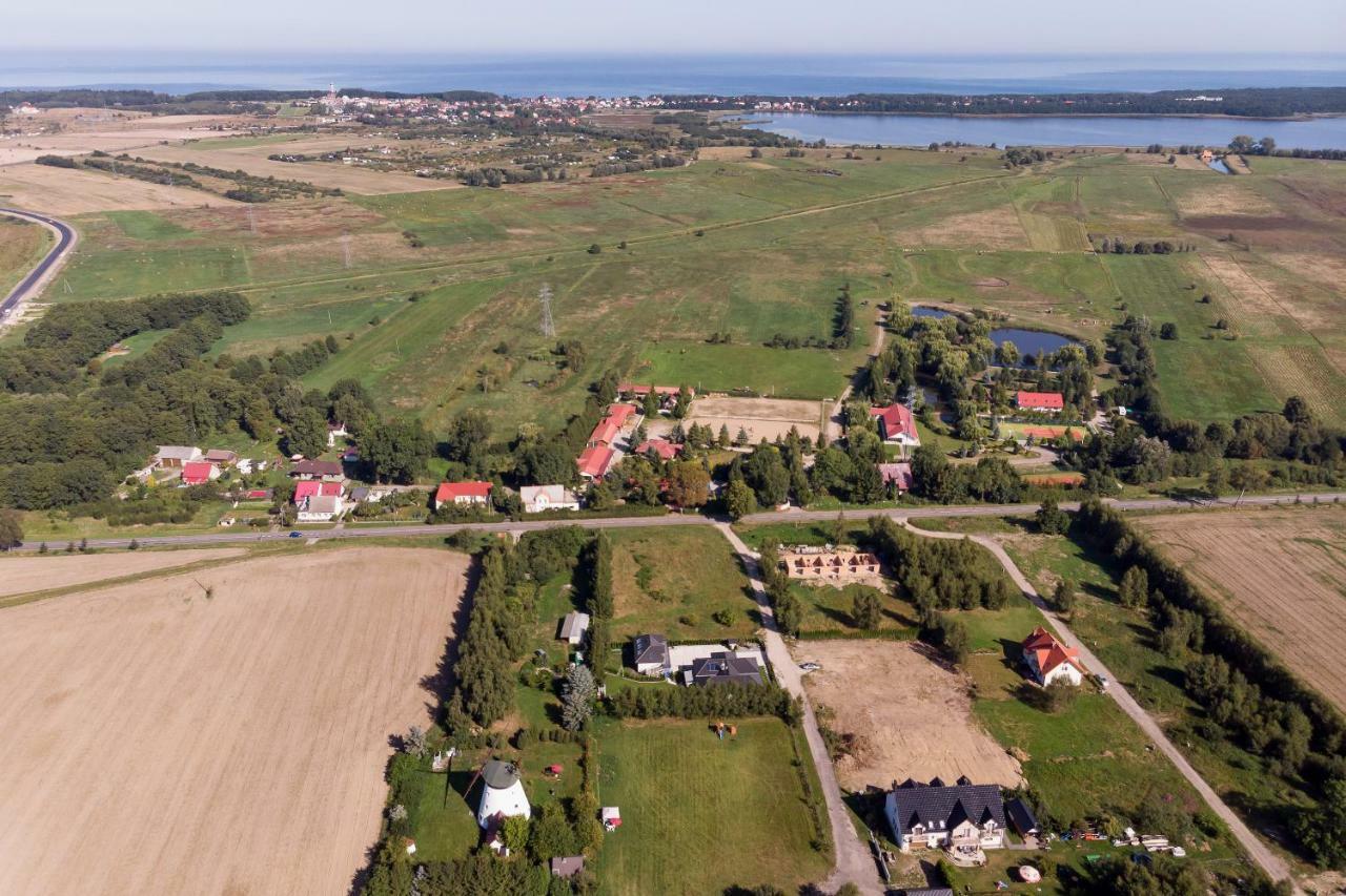 Windmill Vacation Home In Ledzin Near Baltic Sea Niechorze Bagian luar foto